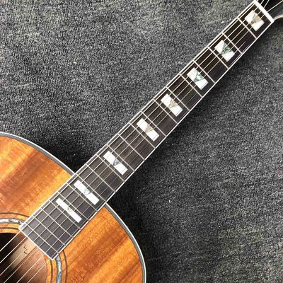 Custom Guilds 43 Inches Jumbo KOA Wood F50 Vintage Acoustic Guitar Gloss Finished Guild Electric Guitar supplier