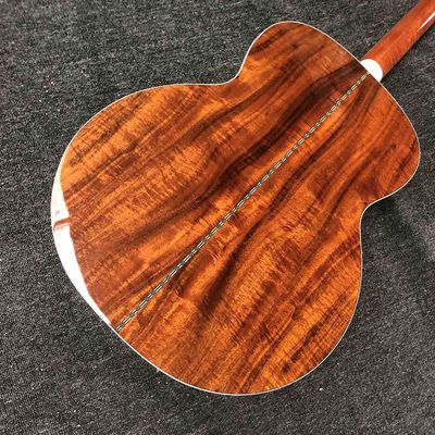 Custom Guilds 43 Inches Jumbo KOA Wood F50 Vintage Acoustic Guitar Gloss Finished Guild Electric Guitar supplier