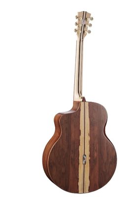 Custom Extrema Poison Folk Acoustic Guitar Solid Spruce Santos Rosewood Body Arm Rest GJ Cutaway supplier