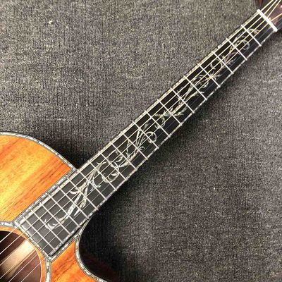 Custom AAAAA Solid Koa Wood PS14 Acoustic Guitar Abalone Inlays Ebony Fingerboard Cocobolo Back Sides Acoustic Electric supplier