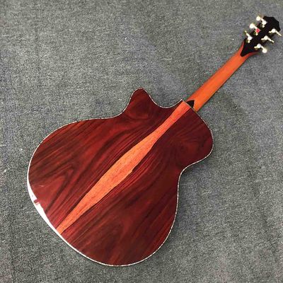 Custom AAAAA Solid Koa Wood PS14 Acoustic Guitar Abalone Inlays Ebony Fingerboard Cocobolo Back Sides Acoustic Electric supplier