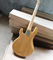 Custom 5 Strings Electric Bass Natural Wood Color with Ash Body Maple Fretboard supplier