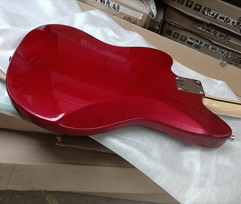 Custom 6 Strings Electric Guitar in Metallic Red supplier