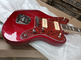 Custom 6 Strings Electric Guitar in Metallic Red supplier