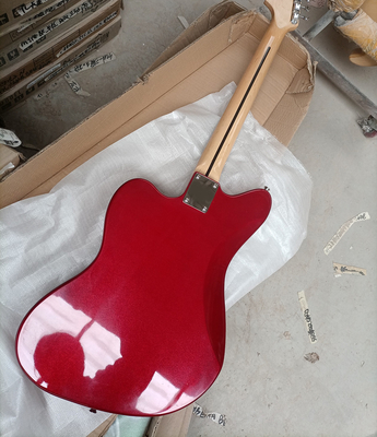 Custom 6 Strings Electric Guitar in Metallic Red supplier