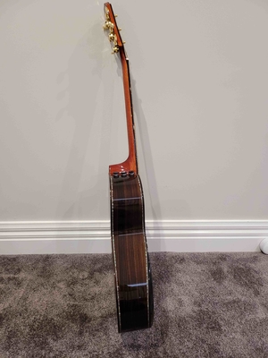 Custom All Solid KOA Wood Acoustic Electric Guitar Real Abalone Binding Ebony Fingerboard Rosewood Back Side Cutaway Arm supplier