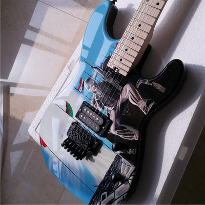 Custom Handpaint Electric Guitar with Kinds Patterns and Colors Optional supplier