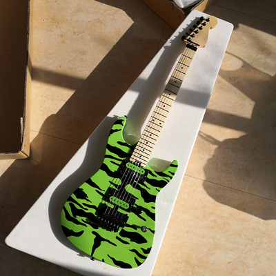 Custom Handpaint Electric Guitar with Kinds Patterns and Colors Optional supplier