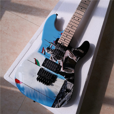 Custom Handpaint Electric Guitar with Kinds Patterns and Colors Optional supplier