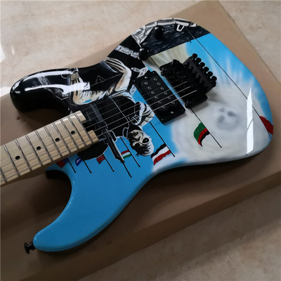 Custom Handpaint Electric Guitar with Kinds Patterns and Colors Optional supplier