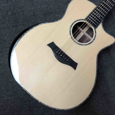 Solid spruce 914 acoustic Guitar 41 inch Real abalone Rosewood body 914ce Guitar supplier