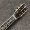 All Solid Wood One Pcs Mahogany Wood Neck Acoustic Electric Guitar 39 Inch Ebony Fingerboard Real Abalone OO-Style supplier