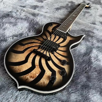 Custom Wylde Odin Audio Grail Charcoal Burst Buzzsaw Electric Guitar Accept OEM supplier