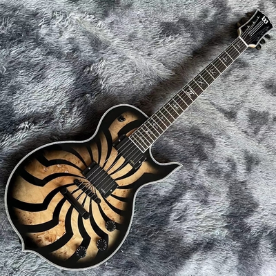 Custom Wylde Odin Audio Grail Charcoal Burst Buzzsaw Electric Guitar Accept OEM supplier