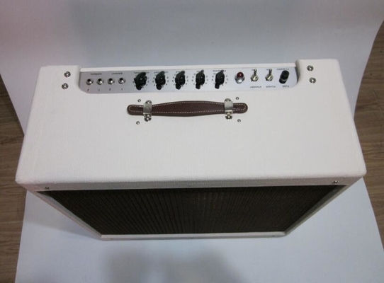 Custom Grand Twin Style Bassman AMP Model 5e8 Tweed Amplifier Combo 40W Volume Treble Bass Presence Controls supplier