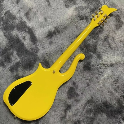 Custom Maple Fingerboard Neck Mahogany Body Prince Cloud Electric Guitar with Yellow Color supplier