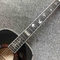 Custom Solid Spruce Top Ebony Fingerboard Real Abalone Shell Binding Inlay 40 Inches Flamed Maple B side Acoustic Guitar supplier