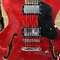 Custom ES 335 Style Semi Hollow Electric Guitar Jazz Model in Transparent Red Color supplier