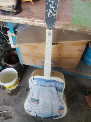 Custom Solid Handmade AAAAA Grade Flamed Maple Neck Doves Dreadnought Acoustic Guitar Deluxe Version Customized Headstoc supplier