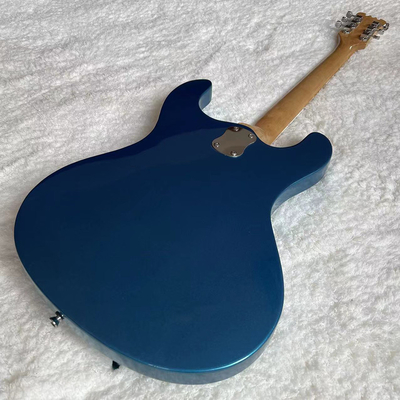 Custom 1966 Ventures Mosrite Zero Fret JRM Johnny Ramone Electric Guitar Tremolo Tailpiece in Blue Color supplier