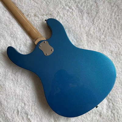 Custom 1966 Ventures Mosrite Zero Fret JRM Johnny Ramone Electric Guitar Tremolo Tailpiece in Blue Color supplier