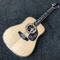 Custom 12 Strings Solid Spruce Top 41 Inch Dreadnought Deluxe Abalone Binding Acoustic Guitar Umbrella Logo on Headstock supplier