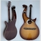 Custom 6/6/8 Strings Double Neck Harp Electric Acoustic Guitar supplier