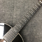 Custom O Body 39 Inch Abalone Binding Sunburst Color Acoustic Guitar Accept Guitar, Amp, Pedal OEM supplier