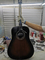 Custom Grand 41 inch Dreadnought Acoustic Guitar in Dark Brown Finish Flamed Maple Back &amp; Sides supplier