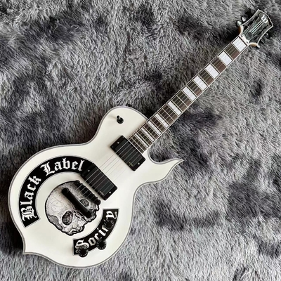 Custom Zakk Wylde Audio in Kinds Color Electric Guitar with Bound Ebony Fretboard Block Inlays supplier