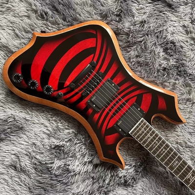 Custom Zakk Wylde Audio in Kinds Color Electric Guitar with Bound Ebony Fretboard Block Inlays supplier