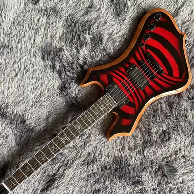 Custom Zakk Wylde Audio in Kinds Color Electric Guitar with Bound Ebony Fretboard Block Inlays supplier