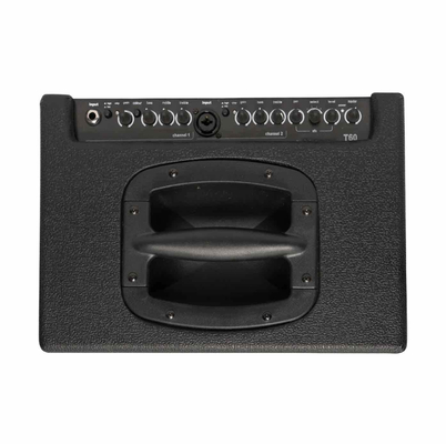 Custom Grand 60watt Acoustic Guitar Combo Amplifier with Effects in Black Color Ger Compact T60 Style supplier