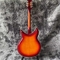Custom Flamed Maple Top Ricken 381 Style 6/12 String Electric Guitar in Cherry Burst Color supplier