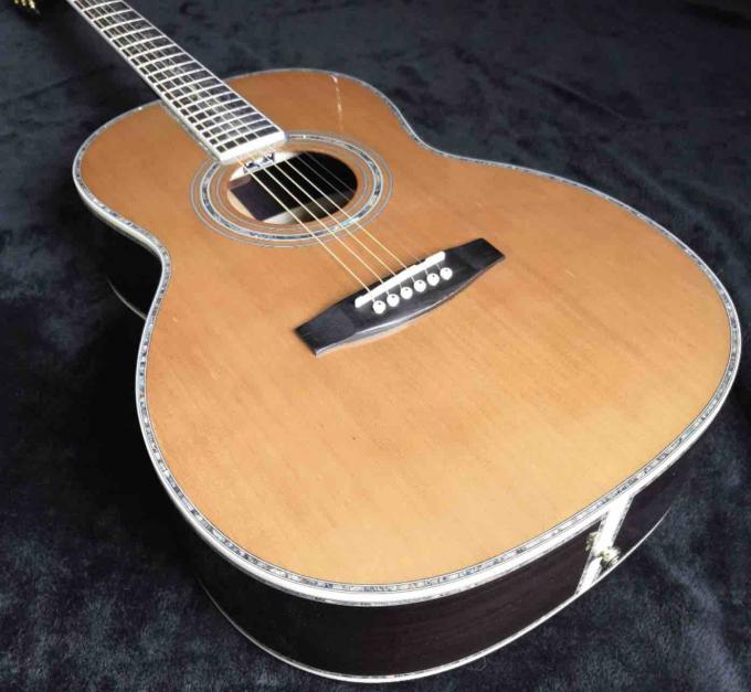 39 inch 00045 Acoustic guitar abalone with Super luxury acoustic guitar